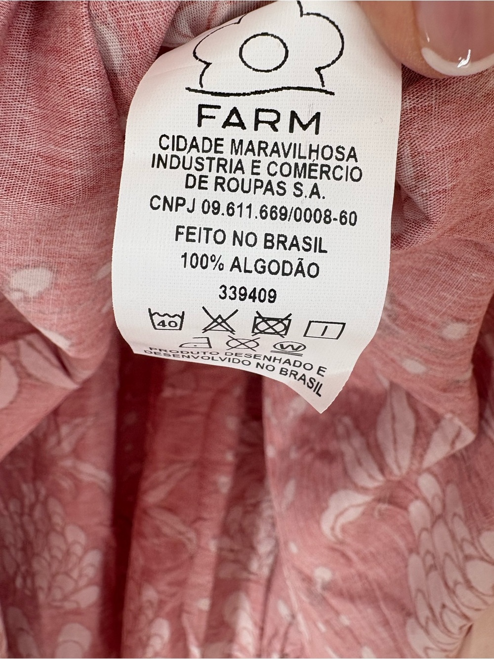 Farm Rio Brasil Caetana Flared Skirt Bohemian GG Large - Picture 3 of 8